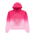 Sp5der Web Ombre Hoodie Pink